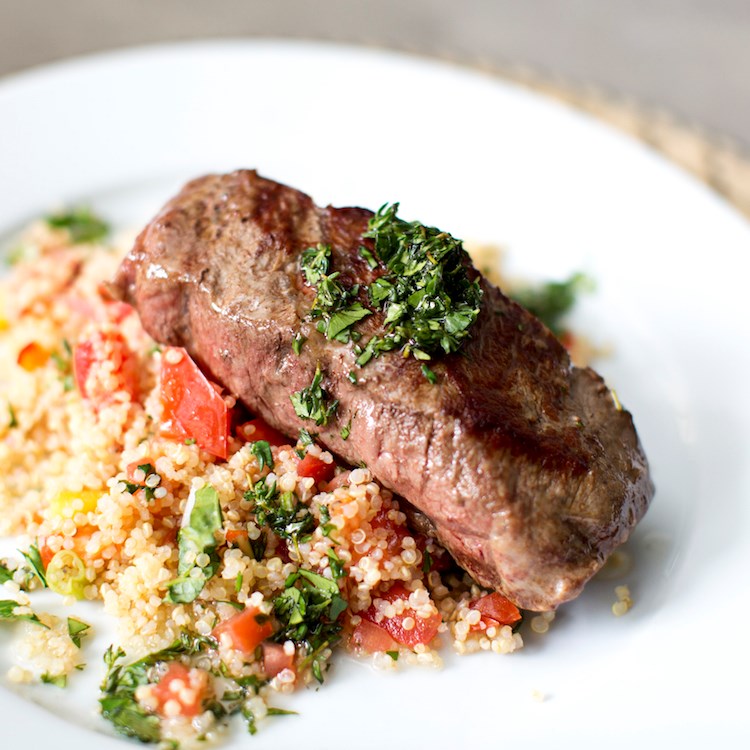 Picture of Garlic-HerbSirloin Steak